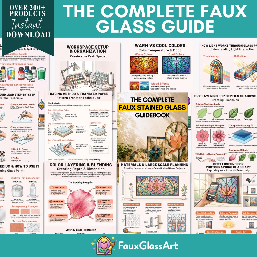 The Complete Faux Glass Guide